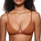 INLYRIC Women's Inbarely Plus Plunge Unlined Sexy Demi Balconette Bra
