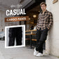 ⏳LAST DAY SALE ONLY ￡19.99!!🔥Men's Cargo Trousers – Multi-Pockets, Stretch, Casual 👖✨