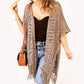 🌊SUMMER HOT SALE 50% OFF!✨ Women's Open-Front Knit Cover-Up with Tassel Fringe – Bohemian & Lightweight – Beach Essential 🌴