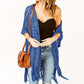 🌊SUMMER HOT SALE 50% OFF!✨ Women's Open-Front Knit Cover-Up with Tassel Fringe – Bohemian & Lightweight – Beach Essential 🌴