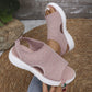 ⏳LAST DAY SPECIAL PRICE: ￡13.99!!💐 Women's Breathable Knit Platform Sandals👡 Air-permeable knit upper, cushioned sole & lightweight comfy summer footwear🇬🇧 ✨