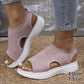 ⏳LAST DAY SPECIAL PRICE: ￡13.99!!💐 Women's Breathable Knit Platform Sandals👡 Air-permeable knit upper, cushioned sole & lightweight comfy summer footwear🇬🇧 ✨