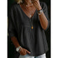 🎁2026 New Arrivals 50% OFF🌸Women's Casual V-Neck Lace Trim Top