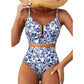 🌊💕2026 Summer Hot Sale 70% OFF👙✨Women's Floral High Waisted Tummy Control Bikini Set