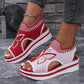 ⏳LAST DAY SALE ONLY ￡13.99!!⏰Women's Casual Peep-Toe Platform Beach Sandals – Lightweight, Cushioned & Perfect for Sunny Days & Holidays 🌴✨