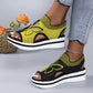 ⏳LAST DAY SALE ONLY ￡13.99!!⏰Women's Casual Peep-Toe Platform Beach Sandals – Lightweight, Cushioned & Perfect for Sunny Days & Holidays 🌴✨