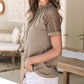 🔥Last Day Special Price £12.99💐Eytino Women’s Plus Size Lace-Trim Tunic Top🌸Loose & Breezy Fit •  Flattering Tunic for Everyday Comfort ✨🇬🇧