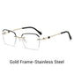 ⏳LAST DAY SALE ONLY￡9.99!!🔥OptiView™ Frameless Blue Light Blocking Glasses – Ultra-Light Titanium Build, Anti-Glare Lens 👓