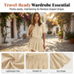 Women's Elastic Waist Flowy Short Dress