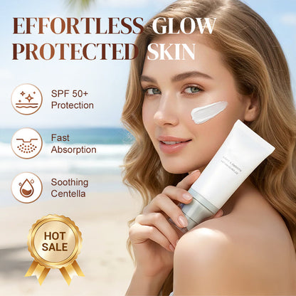 ⏳LAST DAY SALE ONLY￡9.99🔥SKIN1004 Hyalu-Cica Water-Fit Sun Serum SPF50+☀️ Lightweight Korean Sunscreen for Sensitive Skin 💧✨  Watery-Creamy • Non-Greasy • Daily UV Protection