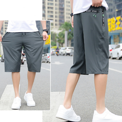 🏆LAST DAY SALE ONLY ￡9.99!!🎁🔥Men's Lightweight Quick Dry Athletic Cropped Pants