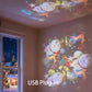 ⏳LAST DAY SALE ONLY￡9.99!!🎁🔥LED Starry Ocean Projector – 360° Rotating Night Light with Sky & Ocean Waves 🌌🌊 | USB Mood Lamp for Bedroom & Kids’ Room 💤