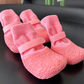 🥳2026 HOT SALE🥳💞50K+ SOLD!🐶🛡️ 50% OFF! Anti‑Slip Waterproof Pet Shoes – Rubber sole, adjustable strap. Protects paws from rain, mud & sharp ground. 👟✨（4PCS）