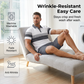 📢📢53% OFF !! ⏰ Men's Two-Piece Shirt and Shorts Set(No need match outfits )
