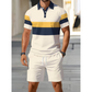 📢📢53% OFF !! ⏰ Men's Two-Piece Shirt and Shorts Set(No need match outfits )