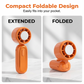 Portable Handheld Digital Display Cooling Fan