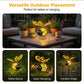 🐝 Solar-powered hanging light with a bee for outdoor use – The perfect gift for plant lovers, moms, or simply anyone who loves to smile ❤️
