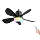 🏆LAST DAY SALE ONLY￡19.99 with Adaptor!!🎁BreezGlow™ Smart E27 Ceiling Fan Light with Hi-Fi Bluetooth Speaker & Mood Lighting  Cool Breezes • Crystal-Clear Sound • 16 Million Colours💡🌬️🎵