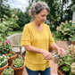 💖LAST DAY SALE ONLY￡12.99!!💖Women's Boho V-Neck T-Shirt with Frayed Edges 🌿 – Loose Fit, Breathable Summer Top in Soft Cotton👚