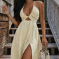 🎁LAST DAY SALE ONLY ￡15.99!!💥Women's Summer Sexy V-Neck Maxi Dress👙👗