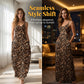 👗LAST DAY SALE ONLY ￡9.99!!🐆Women's Leopard Print Spaghetti Strap Maxi Dress