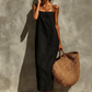 📢📢40% OFF !! ⏰Women's Casual Solid Color Slip Dress