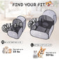 ✨️Last Day 50% OFF☀️PurrHaven™ Large Cat Tunnel – 3-Way Collapsible Play & Lounging Hideout 🐱🎪  Crinkle Sounds • Washable • Non-Toxic Fabric • Perfect for Multi-Cat Homes | Folds Flat for Storage!👍