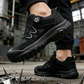 ⏳Last Day 50% OFF!!🔥Men’s Steel Toe Safety Shoes – Quick-Lace Tech • Waterproof • Slip-Resistant • All-Day Comfort 😎🛡️