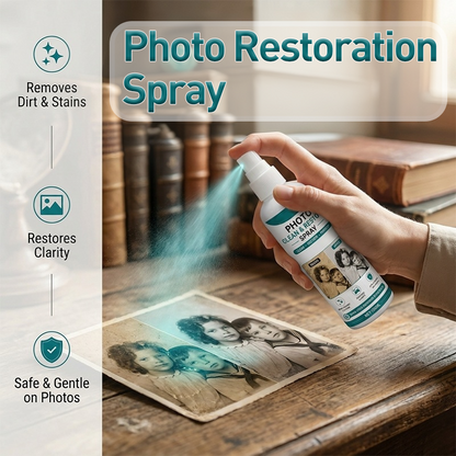 ⏳LAST DAY SALE ONLY￡6.99!!🔥Photo Revive Pro Spray – Breathe New Life into Faded Family Photos in Seconds!📸✨ Gentle • Non-Toxic • Archivist-Approved 🖼️🇬🇧