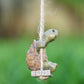 ⏳LAST DAY SALE ONLY ￡9.99!!⏰Whimsical Turtle Swing Decor – A Charming Hanging Ornament for Garden, Patio & Indoor Spaces 🌿✨