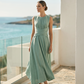 🎁New Arrivals 52% OFF💥Women's Sleeveless Round Neck Wrap-Waist Maxi Dress