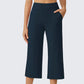 ⏳LAST DAY SALE ONLY￡11.99!!🌸Women's High-Waisted Stretch Cropped Pants