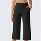 ⏳LAST DAY SALE ONLY￡11.99!!🌸Women's High-Waisted Stretch Cropped Pants