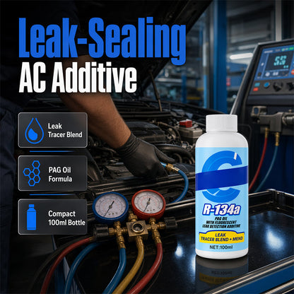 ⏳LAST DAY SALE ONLY￡6.99!!👍FrostSeal Pro™ Automotive A/C Leak Stop with UV Dye