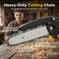 ⏰Ergonomic Mini Electric Saw with Safety Lock🔥 4-Inch 10-Section (Two Motors-Two Chains)🔥