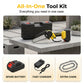 ⏰Ergonomic Mini Electric Saw with Safety Lock🔥 4-Inch 10-Section (Two Motors-Two Chains)🔥