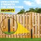 Heavy-Duty Fence Post Repair Kit