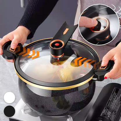 🔥LAST DAY SALE 50% OFF!!🔥The All-in-One Non-stick Enamel Micro-pressure Cooker - Safely • Quickly • Effortlessly 🇬🇧 Loved by 25,000+ UK households