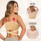 👙Limited Time Offer £9.99!! Ultimate Lift Seamless Bandeau Bra – Full Support Strapless Tube Top, Ruched Front, Non-Slip Comfort Everyday Wireless Bra