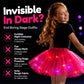 🎁LED Light Up Sequin Tutu Skirt Star Mesh Princess Skirt for Girls and Adults