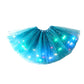 🎁LED Light Up Sequin Tutu Skirt Star Mesh Princess Skirt for Girls and Adults
