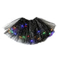🎁LED Light Up Sequin Tutu Skirt Star Mesh Princess Skirt for Girls and Adults