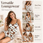 🌸LAST DAY SALE ONLY ￡9.99!!🌸Summer Sleepless Spaghetti Strap Cami Sleepwear Set