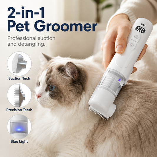⏰LIMITED TIME PRICE: ONLY ￡13.99!!!🔥Electric Pet Flea Remover and Detangling Comb