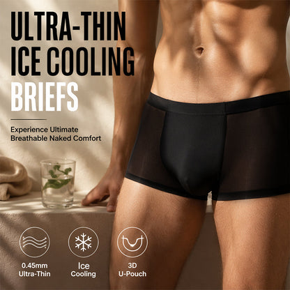 ⏳LAST DAY SALE ONLY ￡5.99!!🔥⏰Men's Ice Cooling Ultra-Thin Boxer Briefs