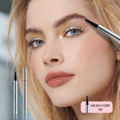 💞LAST DAY SALE ONLY ￡6.99!!👩🏻‍🏭Recommended by beauty influencers! 💃🏻Waterproof, sweat-resistant and long-lasting makeup！Waterproof Eyebrow Pen with Micro-Fork Tip💧