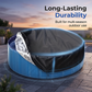 ⏳LAST DAY SALE ONLY ￡9.99!!🌊 SecureGuard™ Round Pool Cover – 100% Waterproof & Weatherproof | Trusted by UK Pool Owners 🇬🇧