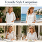 Women's V-Neck Hollow Out Sleeve Top