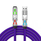 ⏳LAST DAY SALE ONLY ￡5.99!🔥Universal RGB 4-in-1 Fast Charging Cable