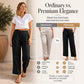 ⏳LAST DAY SALE ONLY ￡11.99!!🔥👖Women's Relaxed Fit Linen Blend Pants – Classic Straight Leg Trousers